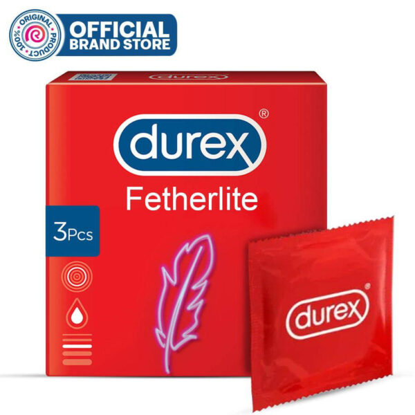 Durex Fetherlite pack of 3 Condoms - Image 2