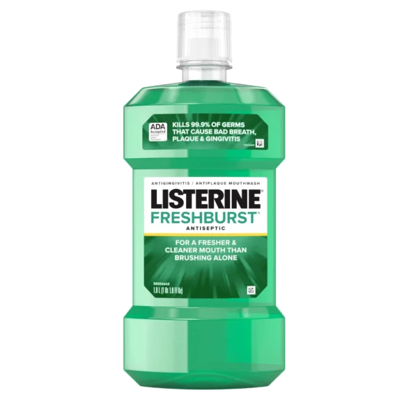 Listerine Freshburst, Original And Zero Alcohol Mouthwash For Bad Breath, 250 ml. - Image 4