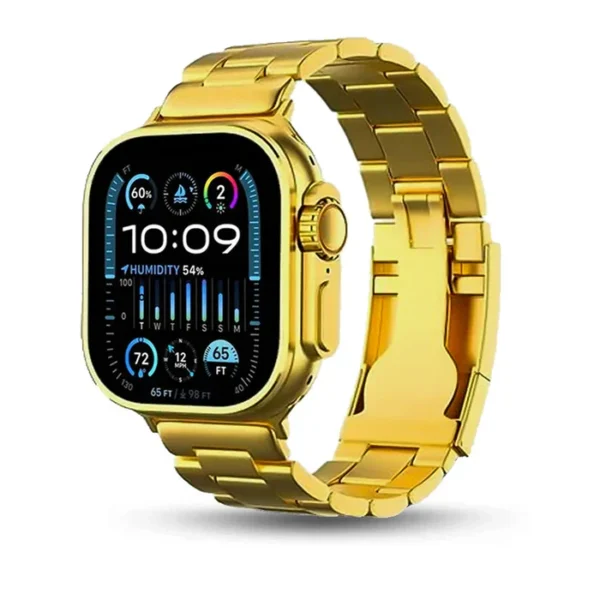 I20 Ultra Max Smart Watch 2.3 Inch Large Screen 10 in 1 Box with 7 Straps and AirPods 2 - Image 5