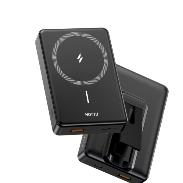Hottu Power bank HT71 With 10,000 mAh Battery Capacity, Compact and portable.
