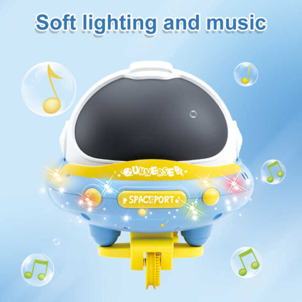 Electric Unicycle Tightrope Walking Sound Light Tumbler Toy, Balance Astronaut Track Car for Kids. - Image 6