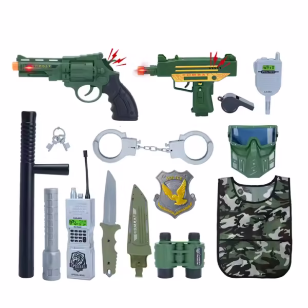  Mini Soldiers Custom Gun Army Men Military Role Play Toys for Kids - Image 3
