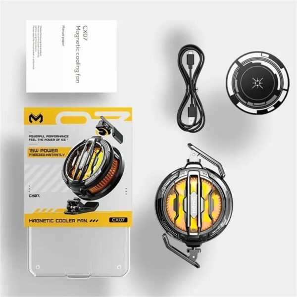 Mobile Radiator magnetic Cooling Fan, Mobile Phone Game Cooler.