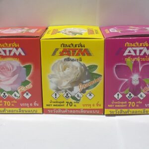 ATM Air freshener, Bathroom Freshener, Refill, Orchid, Jasmine, Rose Fragrance, 70 g.