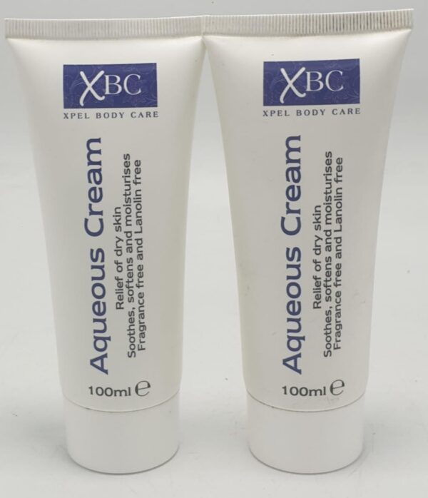 Xpel Aqueous Cream, for Relief of Dry Skin Soothes, Softens & Moisturises Skin, 100 ml.