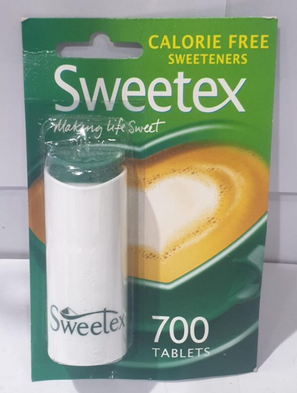 Sweetex Sugar Free, Calorie Free Sweetener Tablets, 700 tablets
