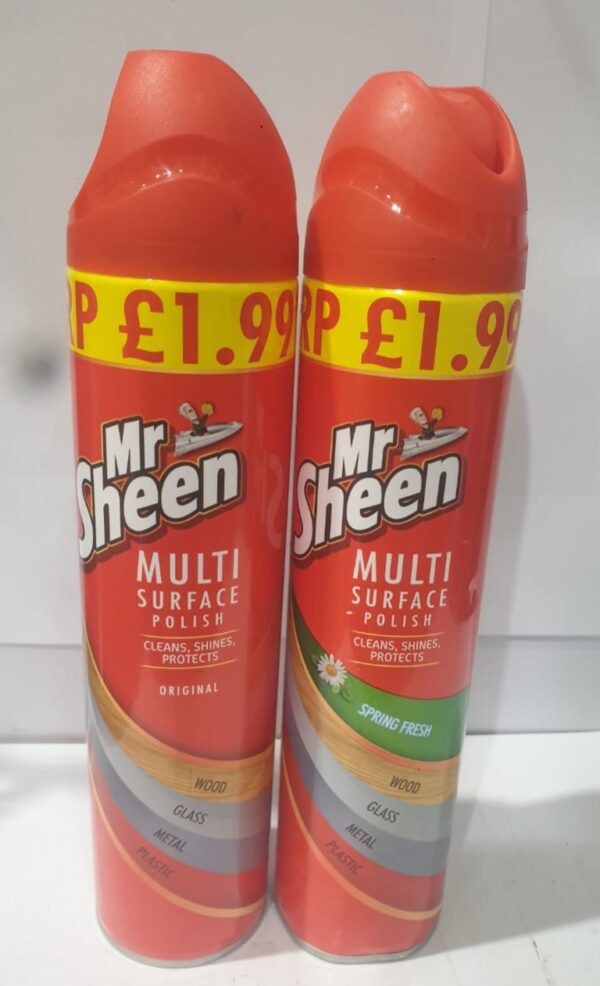 Mr Sheen Multi Surface Polish Spring Fresh And Original 250 ml.