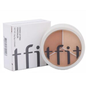 TFIT Cover Up Pro Concealer Palette, 3-in-1 Full Coverage Color Correcting Concealer.