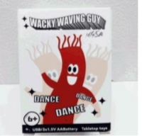 Wacky Waving Guy, Tiny Desk Friendly Size, UpTo 6 year.