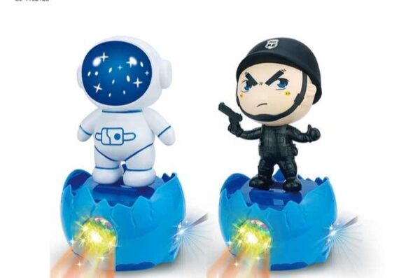 Dancing Police Robot Car Kids Toys for 3 to 8 Years Old Boys & Girls, Colorful Lights, Music, Ideal for Toddlers. - Image 3
