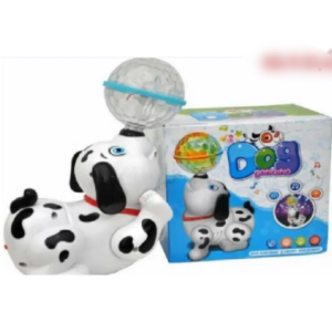 Dancing Dog with Disco lighting Ball, Electric Robot Dog Toy For kids.