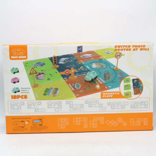 Magnetic Electric Car track, Educational toy, For kids, boys and girls. - Image 2