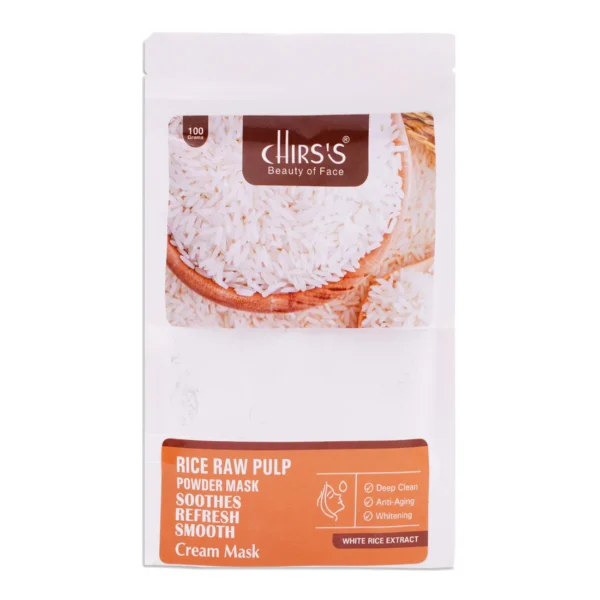Chirs 'S Rice Powder Mask With Rice Extracts