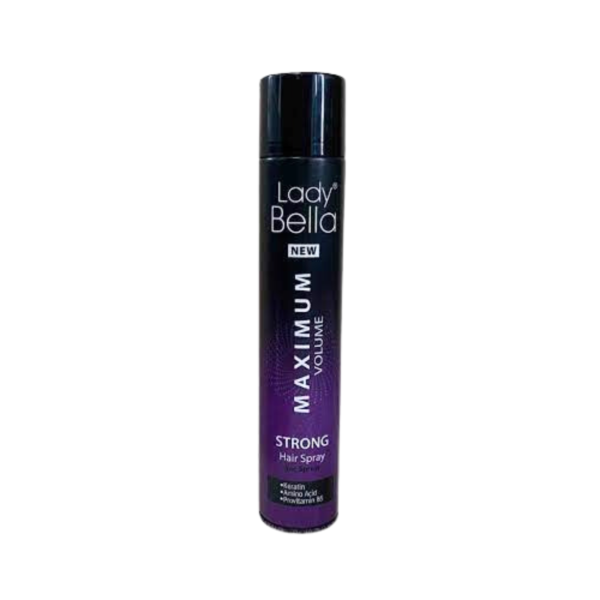 Lady Bella Maximum Volume Strong Hair Spray 400 ml - Image 3