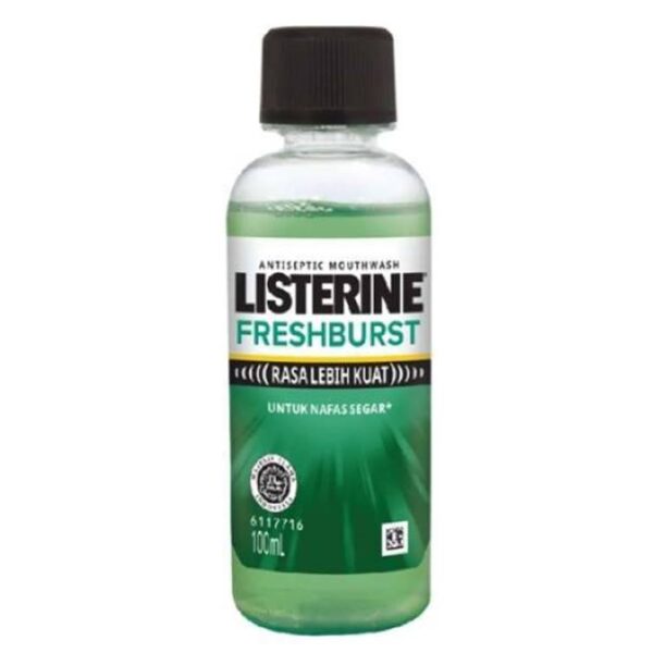 Listerine Freshburst Mouthwash For Bad Breath, 100 ml