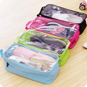 Shoe Organizer Bags - Compact, Clear Window Design, Washable