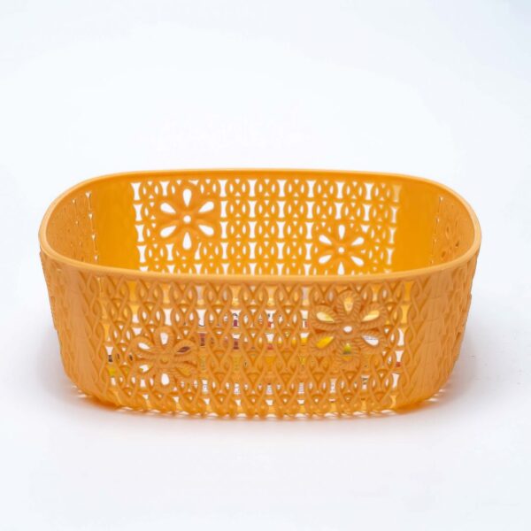 Knit Fruit Wicker Basket set of 3 (small, medium, large) - Image 4