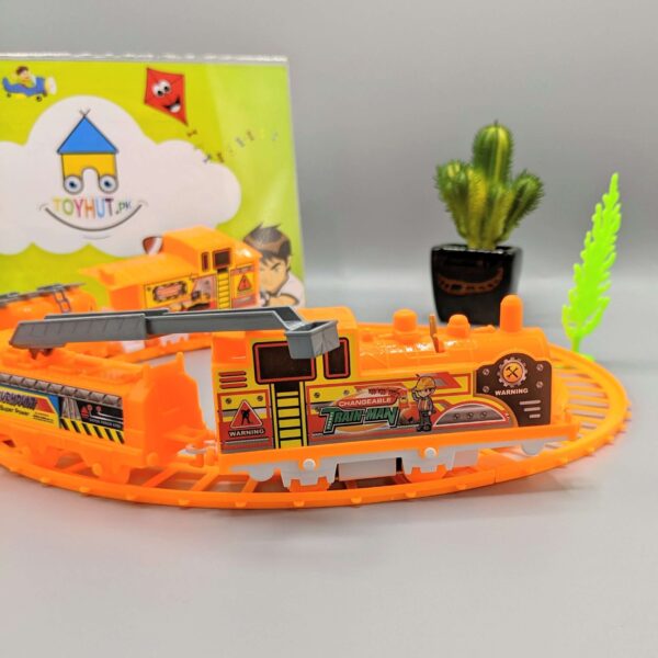 Construction Theme Train Track Set For Kids. - Image 5
