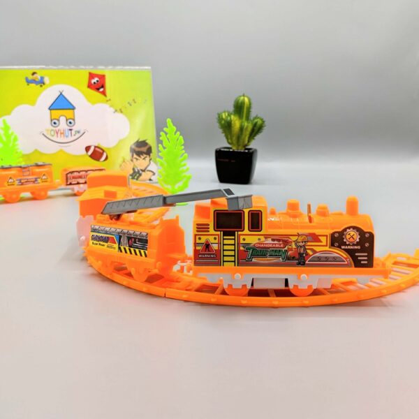 Construction Theme Train Track Set For Kids. - Image 2