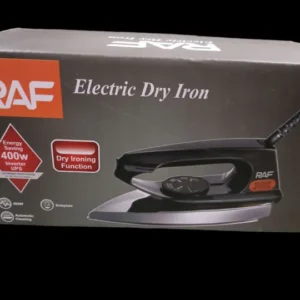 Electric Dry Iron 400 Watt Energy Saving.