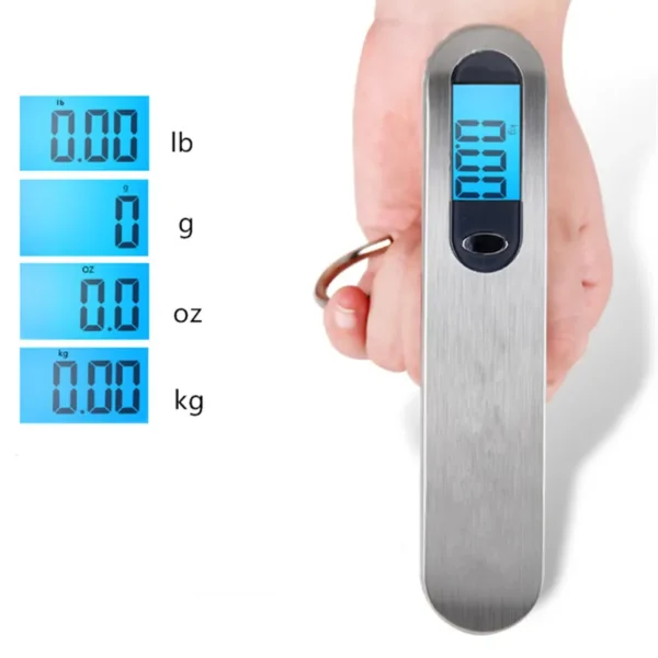 Portable Scale Digital LCD Display 110lb/50kg Electronic Luggage Hanging