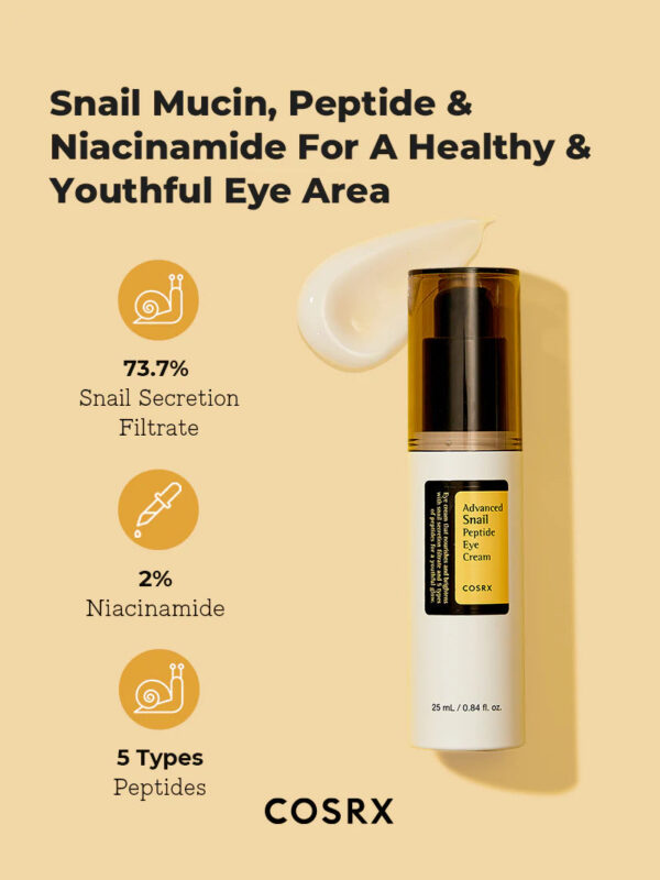 Cosrx Advanced Snail Peptide Eye Cream 25 ml. - Image 4