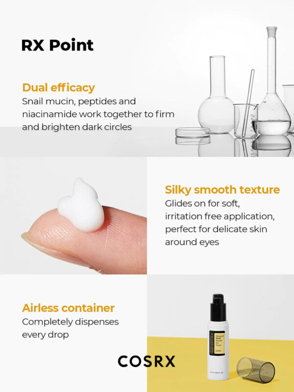 Cosrx Advanced Snail Peptide Eye Cream 25 ml. - Image 2