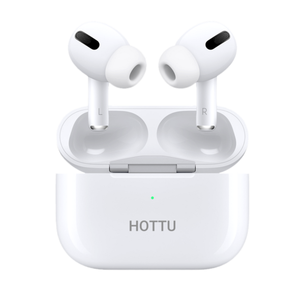 Hottu Earbuds TS15, Wireless Earbuds, Bluetooth Available in White Color.