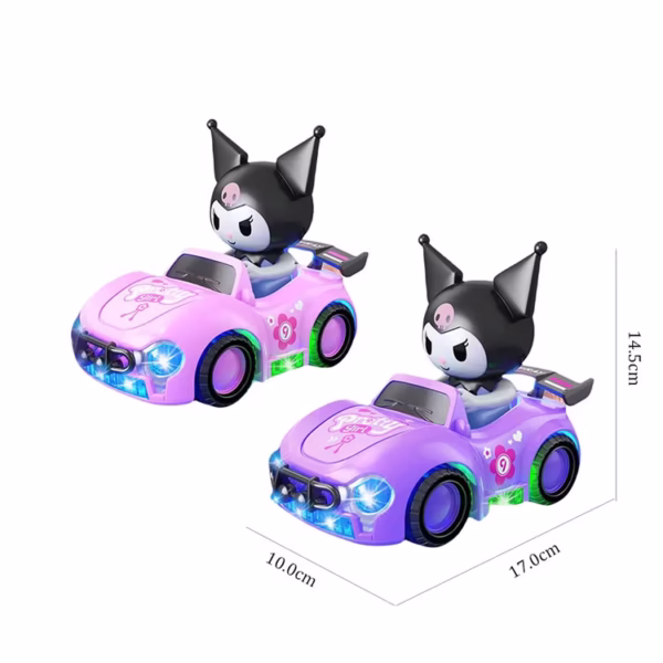 Electric Universal Character Toy with Light and Music, Spray Car Toy For kids. - Image 4