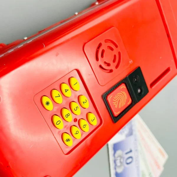 Electronic Piggy Bank Safe Money Bus for Children Saving Safe Deposit ATM - Image 7