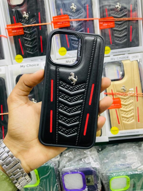 Leather Back Cover Branded Case Pro Elegant Protection for IPhone - Image 8