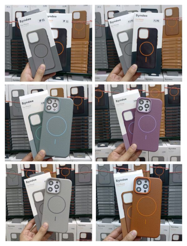 SYNDEE Branded Inside Fabric &  WITH BOX PACKING Magsafe Working in Good Quality