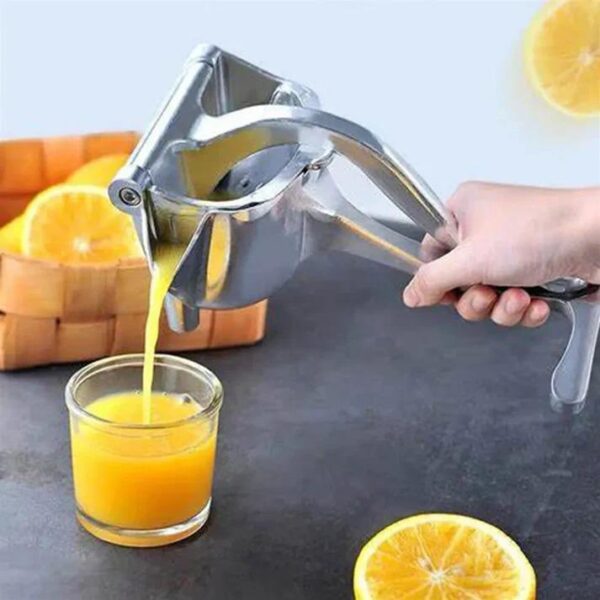 Stainless Steel Manual Hand Press Juicer Squeezer Household Fruit Juicer Extractor - Image 2