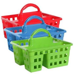 Small Utility Shower Caddy Tote , Multi Purpose Basket
