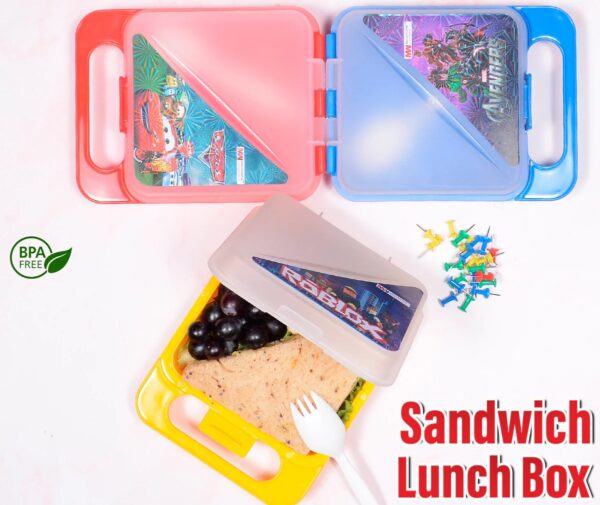 Sandwich Lunch Box With Spoon