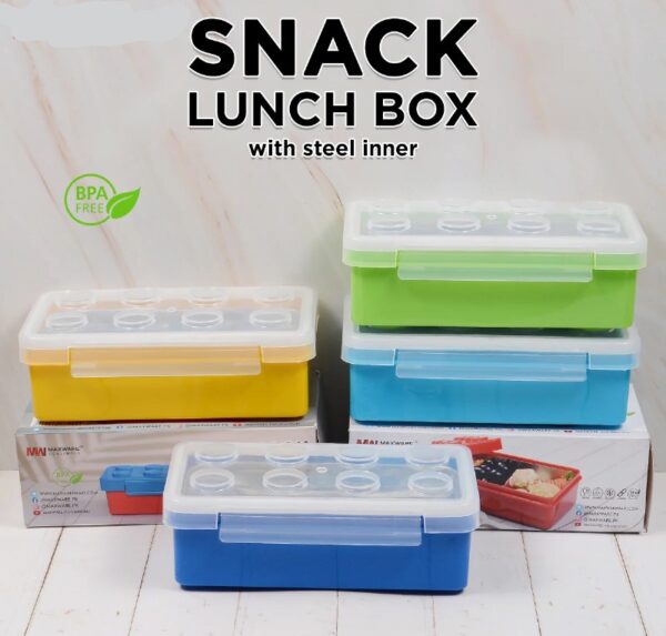 Snack Lunch Box With Steel Inner - Image 3