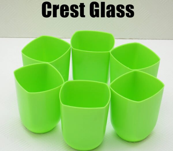 Crest Glass Pack of 6 - Image 3