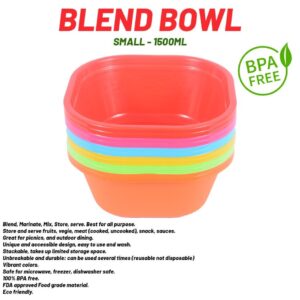 Blend Bowl Small (Pack Of 2) (1500ml) 