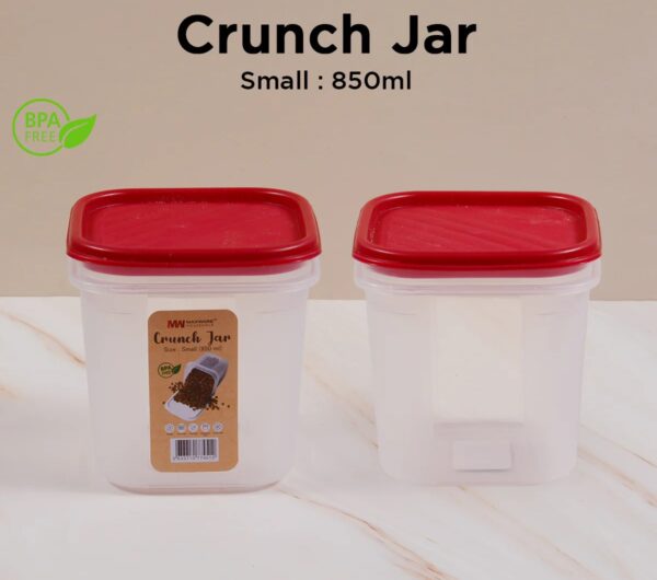 Multipurpose Airtight Crunch Jar Small – 850ml 