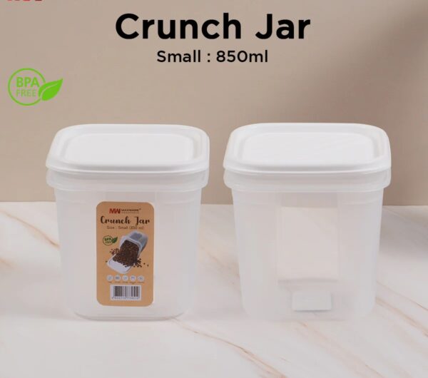 Multipurpose Airtight Crunch Jar Small – 850ml  - Image 5