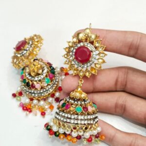Casting Made Earrings (jhumka) Exclusive By Unique fancy jewelry