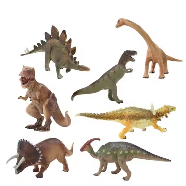 Dinosaurs Set (Hard rubber material) Sealed pack