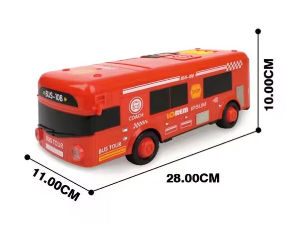 Electronic Piggy Bank Safe Money Bus for Children Saving Safe Deposit ATM - Image 5