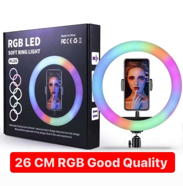LED Ring Light 26CM/10'' LED Ring Light CXB-260 with Phone Holder