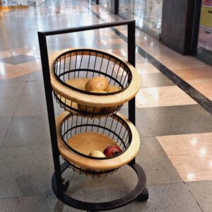 Touchwood PORTABLE LUXURY ONION BASKET 2-STEPS code 111194