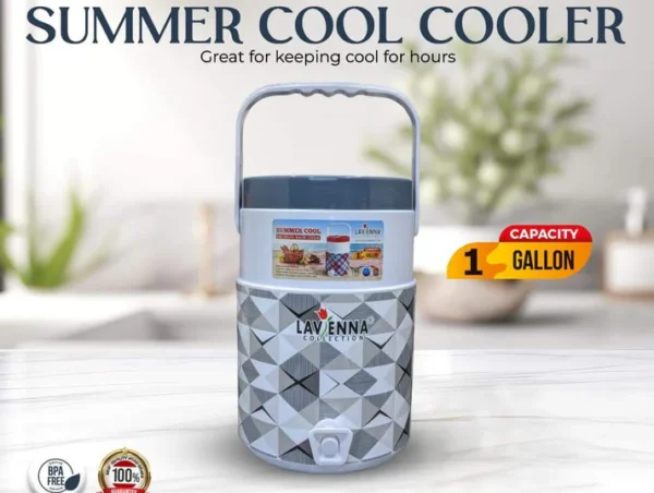 Printed Lavenna Water Cooler/ Summer Cool Cooler