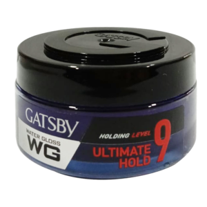 Gatsby Hair Gel Water Gloss Holding Level 9 Ultimate Hold 75 g.
