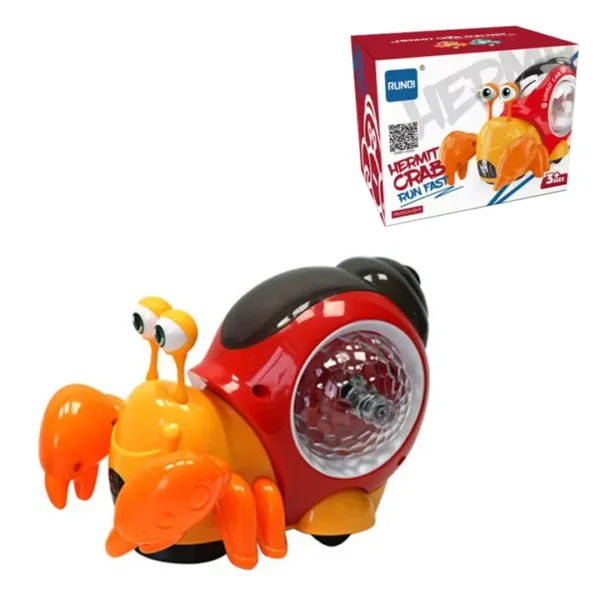 Electric Snail Toy, Snail With Music Light Projection Interaction, Toys For Boys and Girls. - Image 2