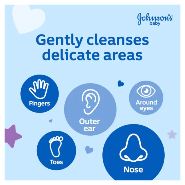 Johnson's Baby Cotton Buds, Soft And Gentle For Your Family, 200 Pack. - Image 3