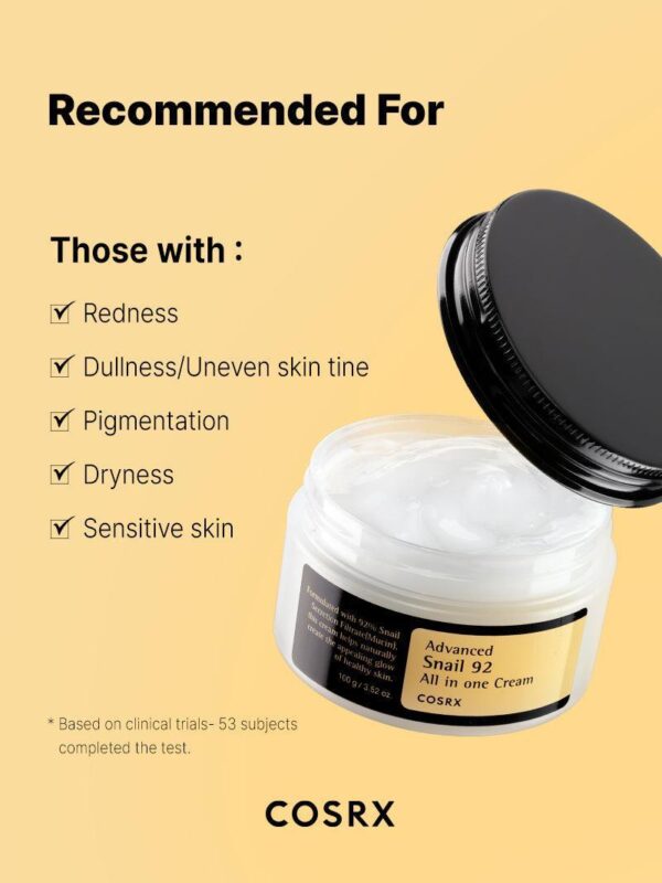 Cosrx Advanced Snail 92 All in one Cream 100 g. - Image 4